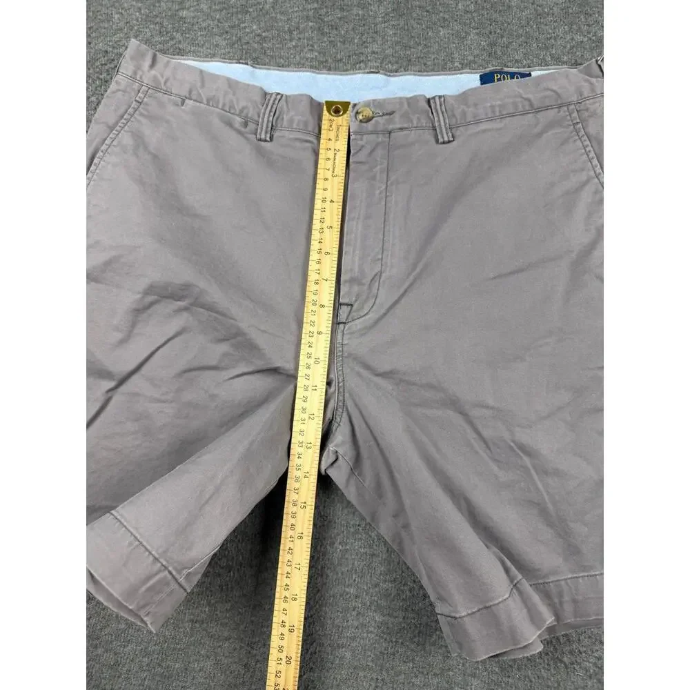 Ralph Lauren Men's Light Gray Chino Shorts